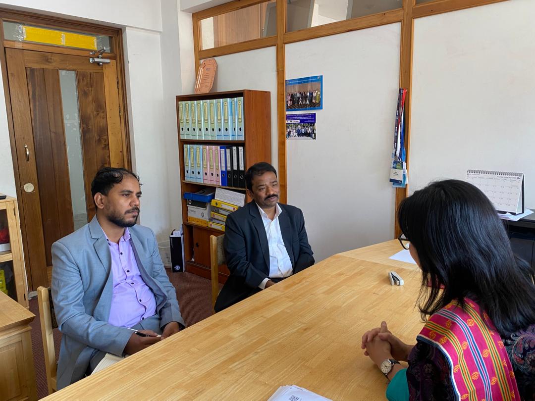 Indev team in Thimphu, Bhutan
